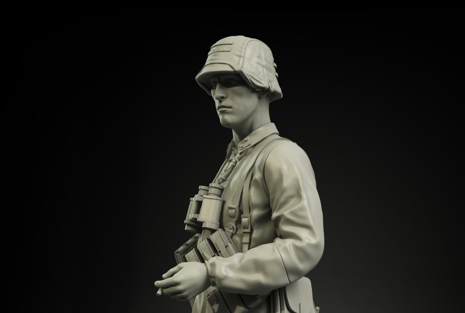 Panzer Art FI35-033 Sous-officier Waffen-SS Normandie 44 1/35 – image 3