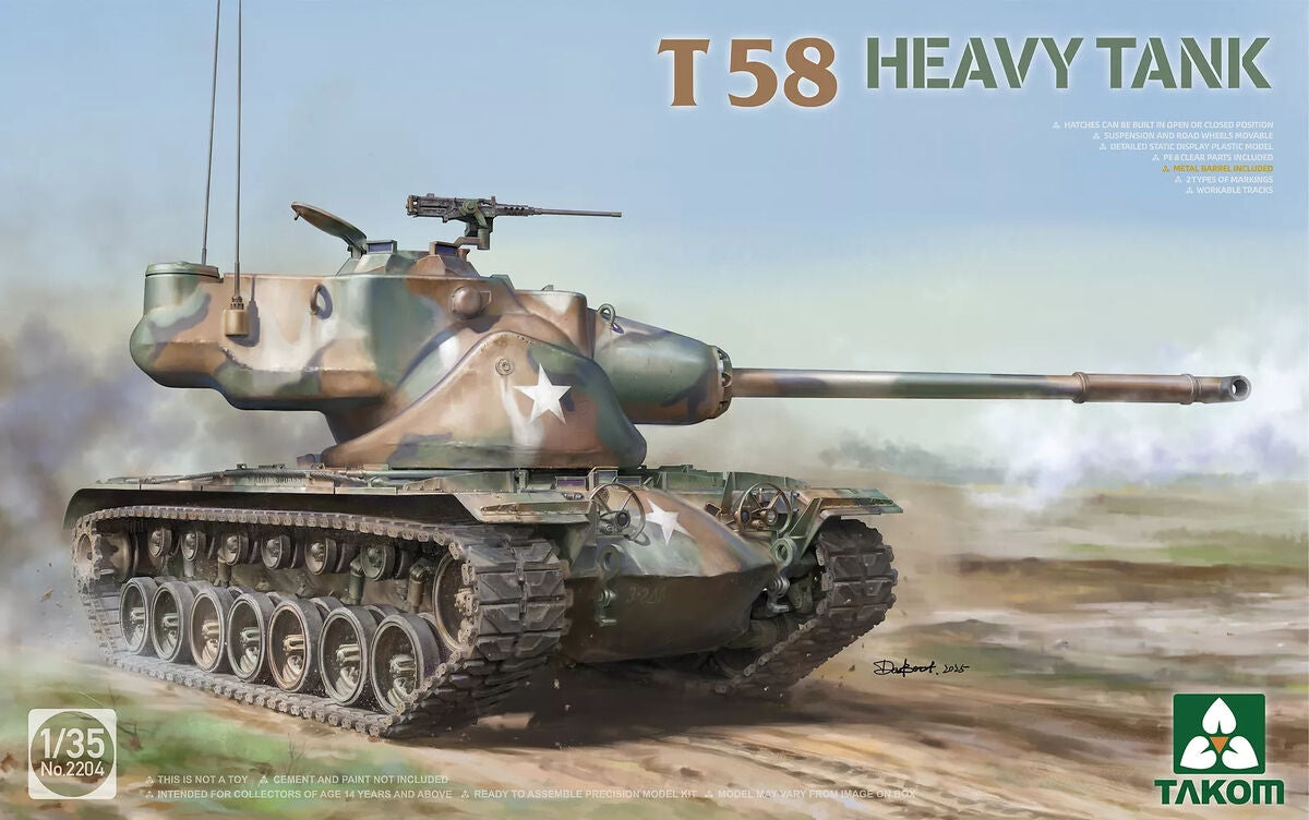 Takom 2204 T58 Char lourd 1/35