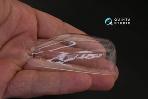 Verrière transparente thermoformée Quinta Studio QC48146 F-CK-1C (pour kit AFV club) 1/48 – Bild 5