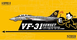 Maquette Great Wall Hobby S7203 F-14D VF-31 SUNSET au 1/72