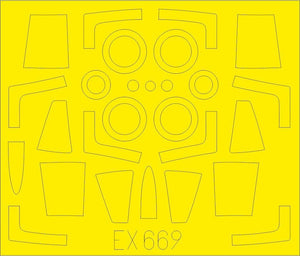 Maquette Eduard EX669 F-104J TFace 1/48 KINETIC