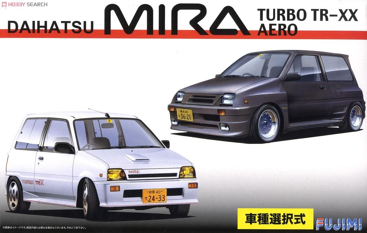 Fujimi 046372 ID-153 Daihatsu Mira Turbo TR-XX AÉRO 1/24