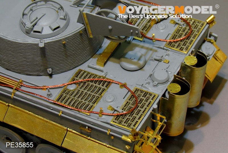 Maquette Voyager PE35855 Bergepanzer Tiger I allemand de base de la Seconde Guerre mondiale pour DRAGON 6850 au 1/35 – image 12