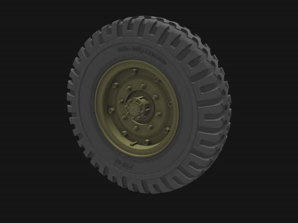 Roues de route Panzer Art RE35-605 Chevrolet C60 (AVON) 1/35