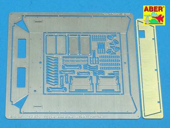 Aber 35A075 Armure supérieure pour Sd.Kfz.250 Neu (1/35)