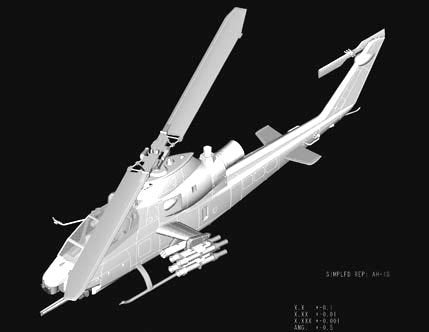 Hobby Boss 87225 AH-1S Cobra Hélicoptère d&amp;#39;attaque (1/72)  – image 4