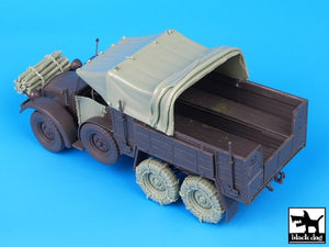 Ensemble d&amp;#39;accessoires Black Dog T35075 Krupp Protze 1/35  – image 2