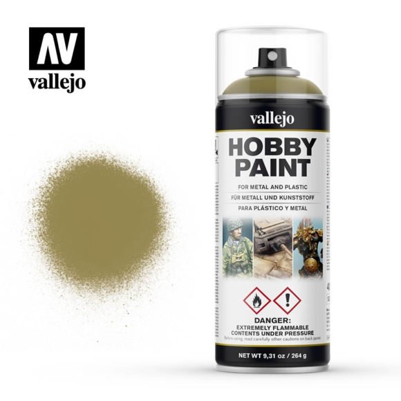 Vallejo 28001 AFV Color Panzer Jaune en aérosol 400 ml.