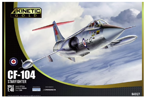 Kinetic K48127 CF-104 Starfighter 1/48
