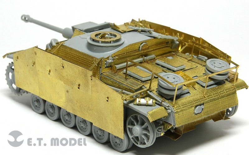 Maquette ET E72-015 StuG.III Ausf.G allemand de la Seconde Guerre mondiale, première production, pour DRAGON 7283 au 1/72 – image 6