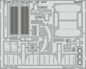 Eduard 491062 B-17G section centrale 1/48 HK MODELS – image 2