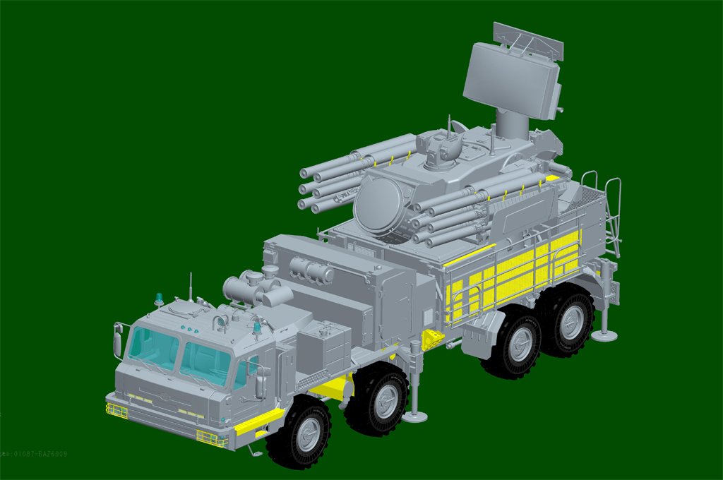 Trumpeter 01087 72V6 de 96k6 Pantsir-S1 SPAAGM BAZ-6909 1/35  – immagine 9