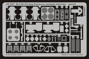 Eduard 49337 B-17G cockpit interior 1/48 Revell – zdjęcie 3