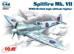 ICM 48062 Spitfire Mk.VII Chasseur britannique de la Seconde Guerre mondiale (1/48)