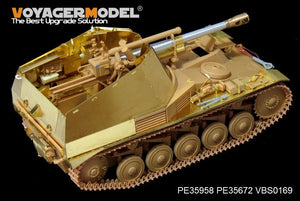 Maquette Voyager PE35958 Obusier automoteur allemand Wespe Basic de la Seconde Guerre mondiale pour TAMIYA 35200/35358 au 1/35 – image 7
