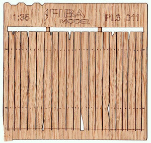 Maquette PL3-011 Clôture en bois type 11 Clôture en bois 1/35