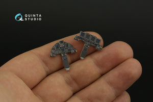 Intérieur coloré imprimé en 3D pour F-15I (Quinta Studio QD48433) sur papier décalcomanie (Academy) à l&amp;#39;échelle 1/48  – Bild 8