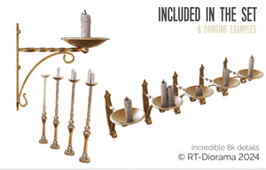 RT-Diorama 35429 Bougies d&amp;#39;église et accessoires 1/35 – image 2