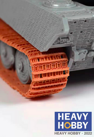 Heavy Hobby PT35031 Chenilles communes pour les King Tiger et Jagdtiger allemands de la Seconde Guerre mondiale, échelle 1/35  – image 2