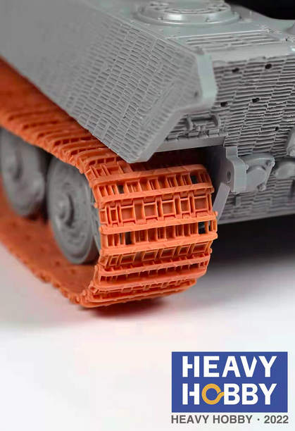 Heavy Hobby PT35031 Chenilles communes pour les King Tiger et Jagdtiger allemands de la Seconde Guerre mondiale, échelle 1/35  – image 2