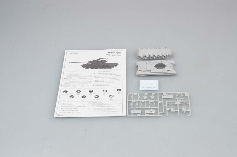 Trumpeter 07288 Char moyen américain M46 Patton (1/72) – image 3