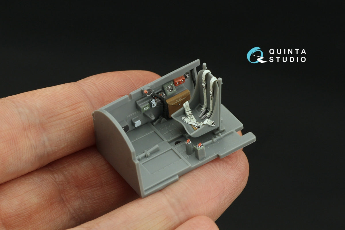 Intérieur coloré imprimé en 3D sur papier décalcomanie Quinta Studio QD48422 P-47M Thunderbolt (Tamiya) 1/48 – immagine 7