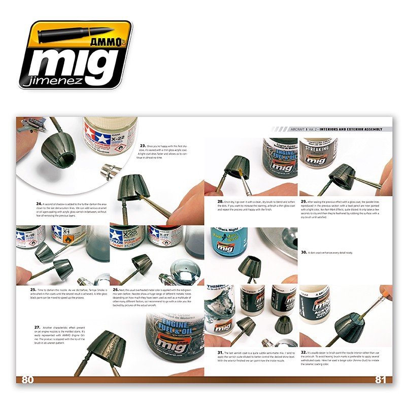 AMMO of Mig Jimenez 6051 ENCYCLOPEDIA OF AIRCRAFT MODELLING TECHNIQUES VOL.2 : INTERIORS AND ASSEMBLY (ENGLISH) – zdjęcie 8