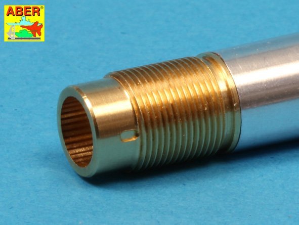 Aber 16L-08 Frein de bouche ancien pour le canon des premiers chars Tiger I et Tiger II (tourelle Porsche) / Frein de bouche ancien pour le canon de 8,8 cm des Tiger I et Tiger II (tourelle Porsche) allemands, échelle 1/16 – image 20