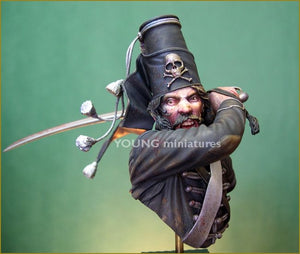 Young Miniatures YH1836 La Mort, 5e Hussards de Frédéric le Grand, échelle 1/10  – Bild 6