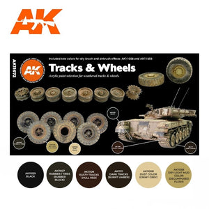 AK Interactive AK11672 3G CHENILLES ET ROUES 6x17 ml – imagen 2