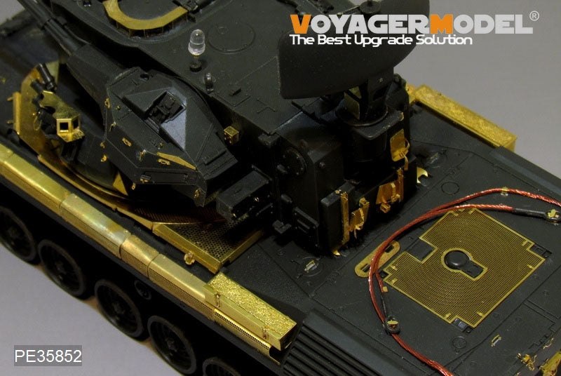 Maquette Voyager PE35852 Guépard allemand moderne A1 SPAAG Basic pour MENG TS-030 1/35 – image 8