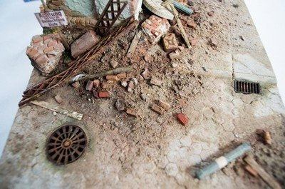RT-Diorama 35301 Socle de diorama : Coin de Stalingrad 1/35 – Bild 10