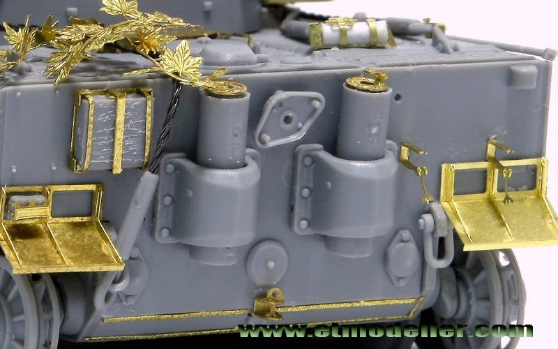 Maquette ET E72-006 Tigre allemand de la Seconde Guerre mondiale, production initiale pour DRAGON 7370 au 1/72 – image 6