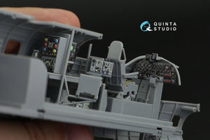 Intérieur imprimé en 3D et coloré sur papier décalcomanie Quinta Studio QD48248 Lancaster B Mk.I (HK Models) 1/48 – immagine 3