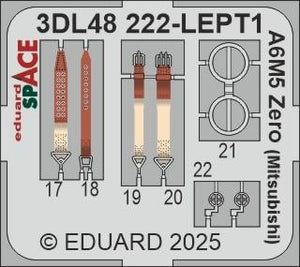 Eduard 3DL48222 A6M5 Zero (Mitsubishi) SPACE EDUARD 1/48 – immagine 4