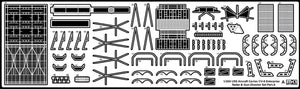 MK1 Design MD-20022 USS CV-6 Enterprise DX with Full Wooden Deck for Trumpeter 1/200 – zdjęcie 80