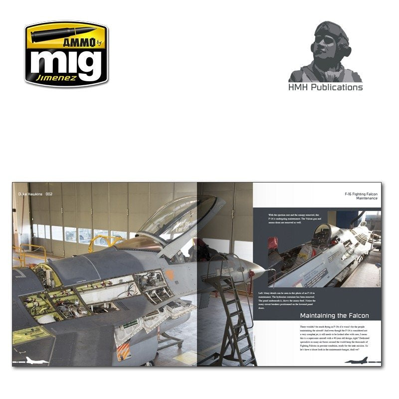HMH Publications DH-002 Aircraft in Detail: F-16 Fighting Falcon – zdjęcie 4