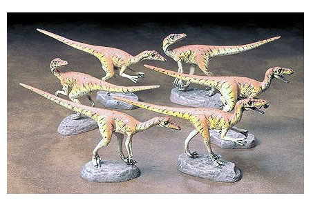 Tamiya 60105 Velociraptors Diorama Set - Pack of Six – zdjęcie 2