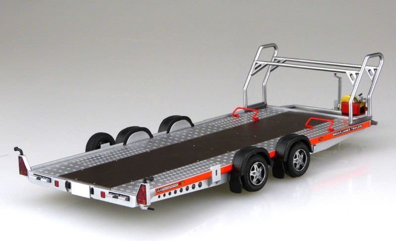 Aoshima 05260 Brian James Trailers A4 Transporter 1/24 – immagine 3