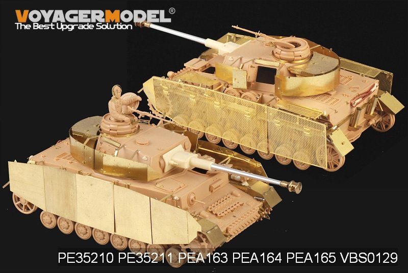 Maquette Voyager PE35210, char allemand Pz.Kpfw.IV Ausf.H de la Seconde Guerre mondiale pour Tamiya 35209, échelle 1/35 – immagine 12