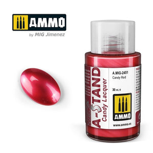 Munitions pour Mig 2451 A-STAND Rouge Bonbon 30 ml