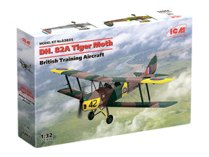 ICM 32035 DH.82 Tiger Moth Avion d&amp;#39;entraînement britannique 1/32