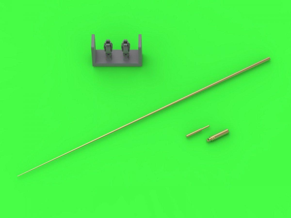 Antenne pliante allemande Master GM-35-042 de 2 m (pour PzKpfw II-IV de première génération) (1 pièce) 1/35