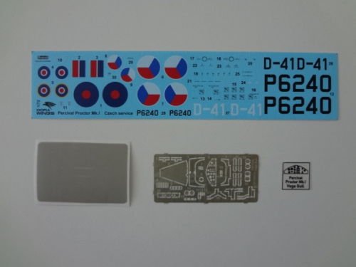 Dora Wings 72003 Percival Proctor Mk.1 Tchécoslovaquie 1/72 – imagen 6