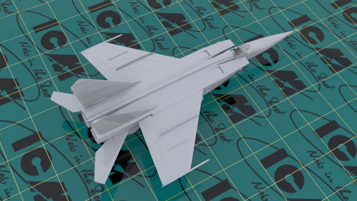 ICM 72172 MiG-25 RBT, avion de reconnaissance soviétique (1/72) – immagine 3