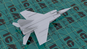 ICM 72172 MiG-25 RBT, avion de reconnaissance soviétique (1/72) – immagine 3