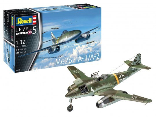Revell 03875 Me262 A-1 Jetfighter 1/32  – image 2