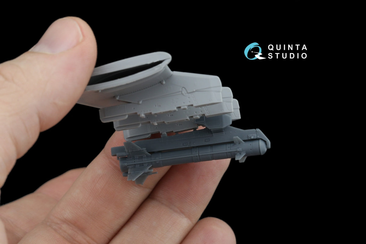 Quinta Studio QT48091 Light multi-purpose guided missile X-39 "Product 305" LMUR, single-pack kit for Ka-52M (for all kits) 1/48