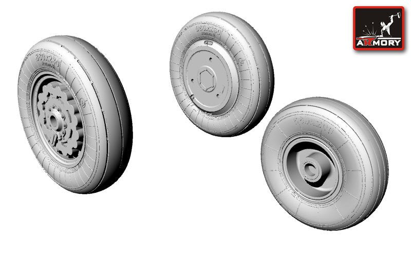 Roues Armory Models AW72010 Sukhoj Su-17/-22 1/72