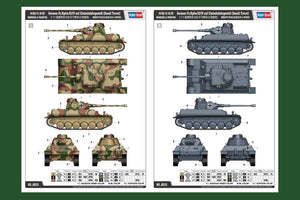 Hobby Boss 80151 Char allemand Type III/IV à châssis hybride et petite tourelle, échelle 1/35  – immagine 4